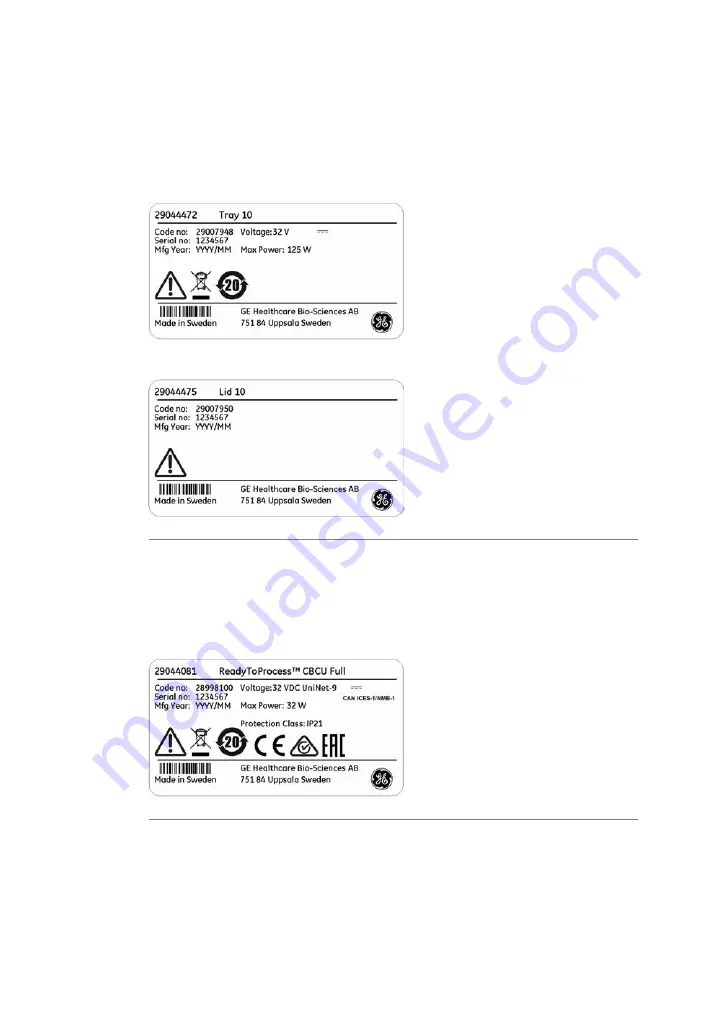 GE ReadyToProcess WAVE 25 Operating Instructions Manual Download Page 28