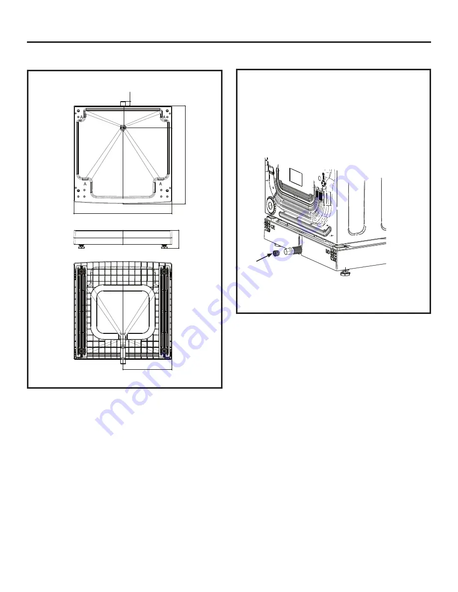 GE RISER KIT Installation Instructions Manual Download Page 5