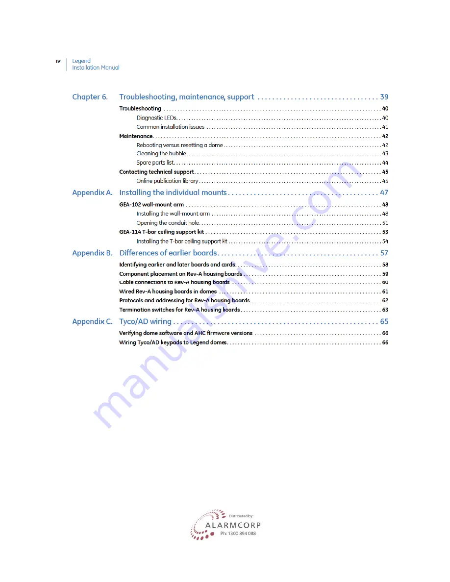 GE Security Lend Camera Installation Manual Download Page 4