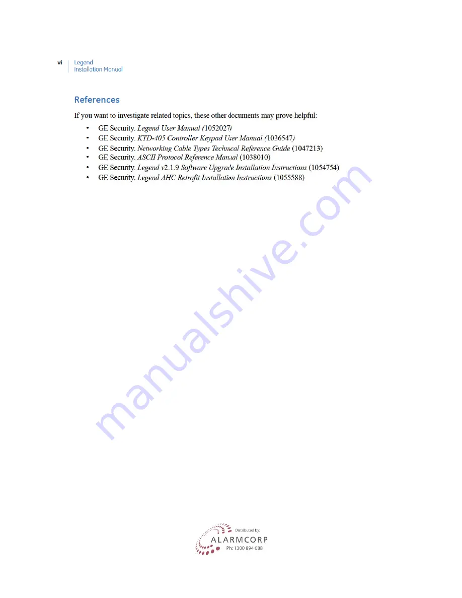 GE Security Lend Camera Installation Manual Download Page 6