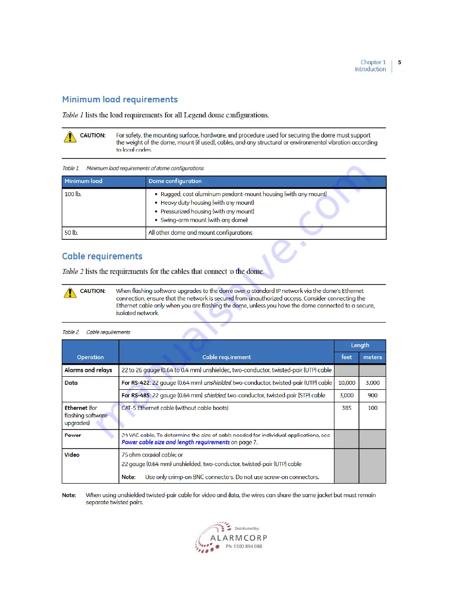 GE Security Lend Camera Installation Manual Download Page 11