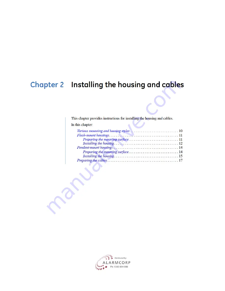 GE Security Lend Camera Installation Manual Download Page 15