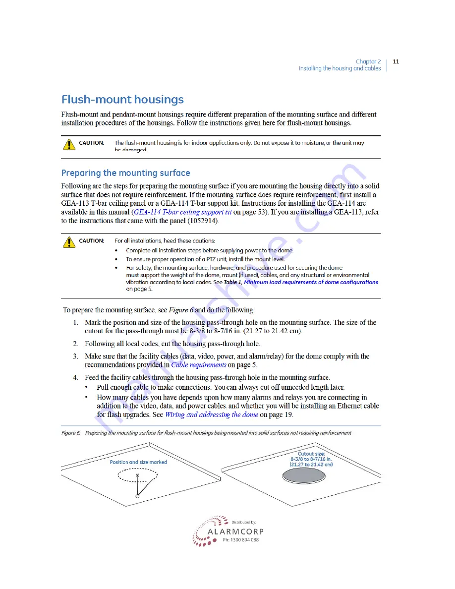 GE Security Lend Camera Installation Manual Download Page 17