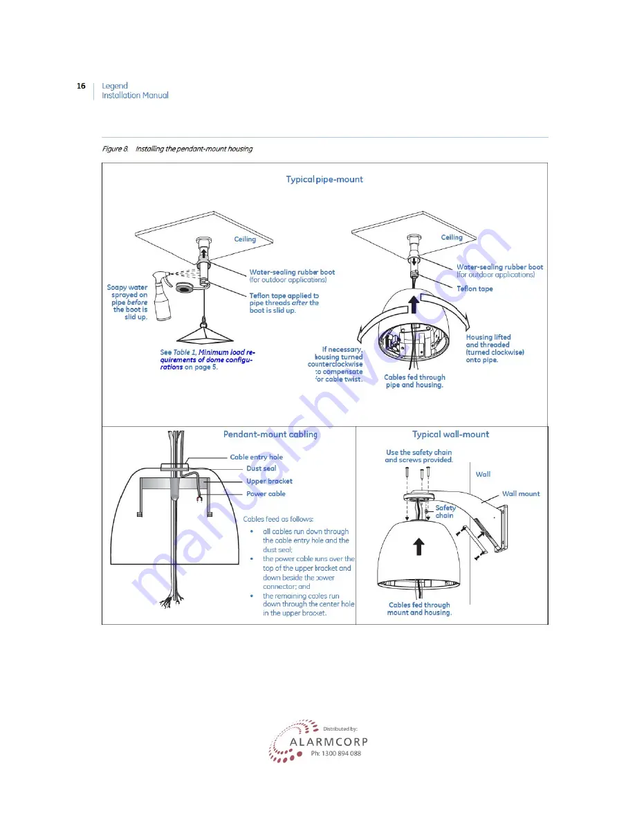 GE Security Lend Camera Installation Manual Download Page 22