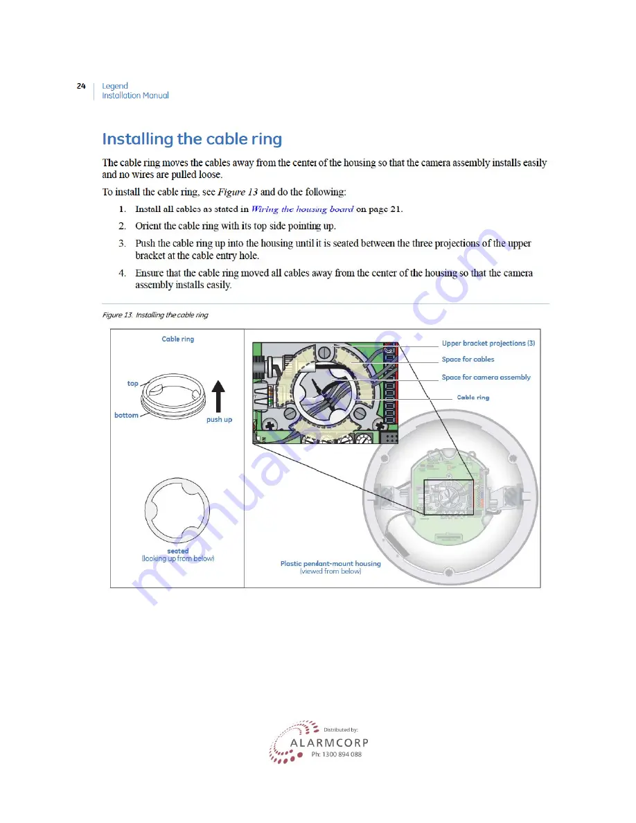 GE Security Lend Camera Installation Manual Download Page 30