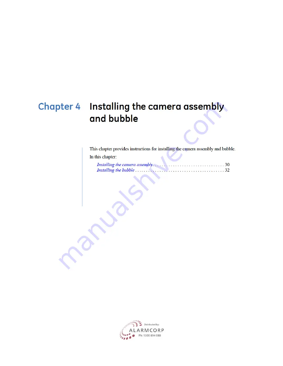 GE Security Lend Camera Installation Manual Download Page 35