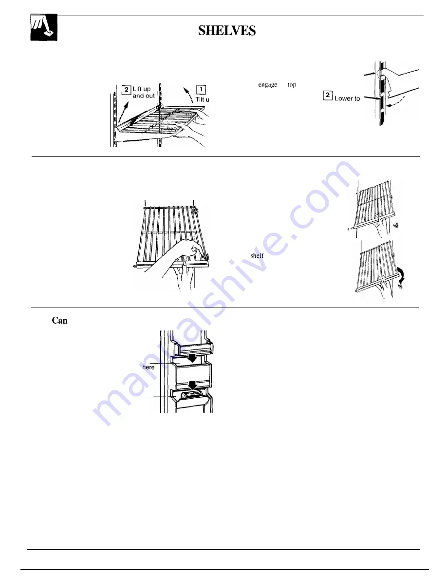 GE Side by side 19 Use And Care & Installation Manual Download Page 6