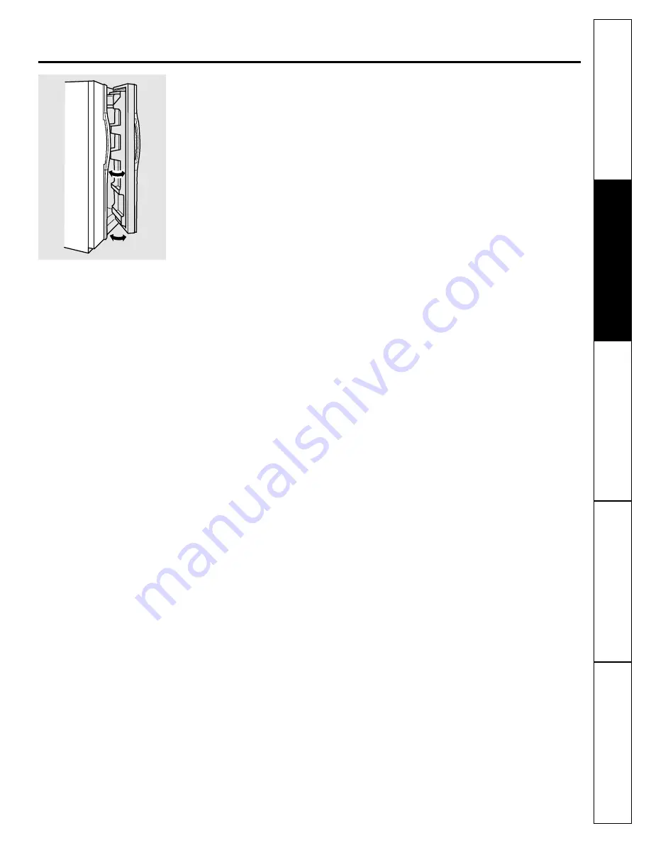 GE SIDE BY SIDE 25 Owners And Installation Manual Download Page 9