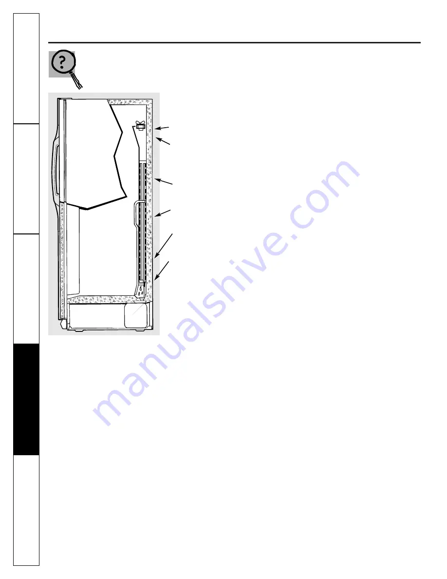 GE SIDE BY SIDE 25 Owners And Installation Manual Download Page 24