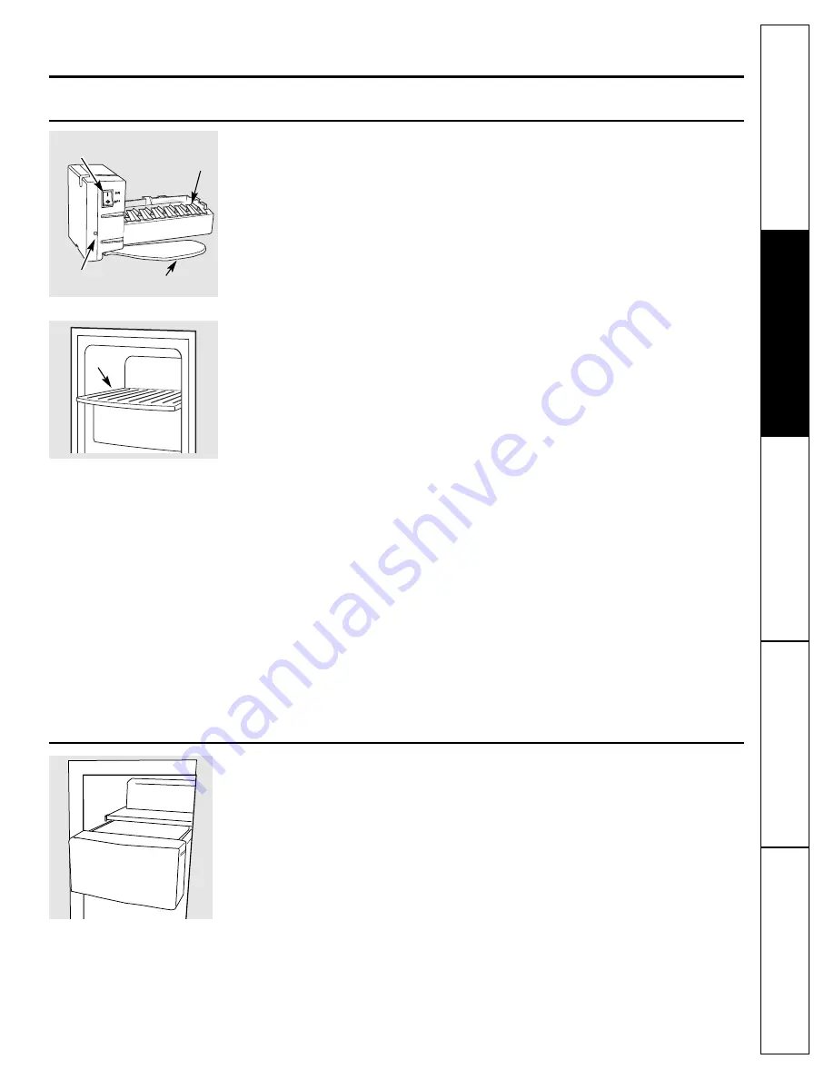 GE SIDE BY SIDE 25 Owners And Installation Manual Download Page 45