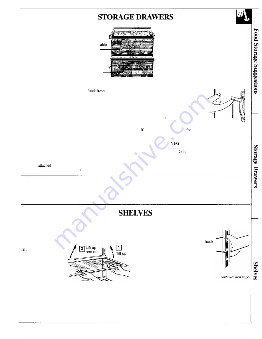 GE SidebySide2Q2224 Use And Care And Installation Manual Download Page 9