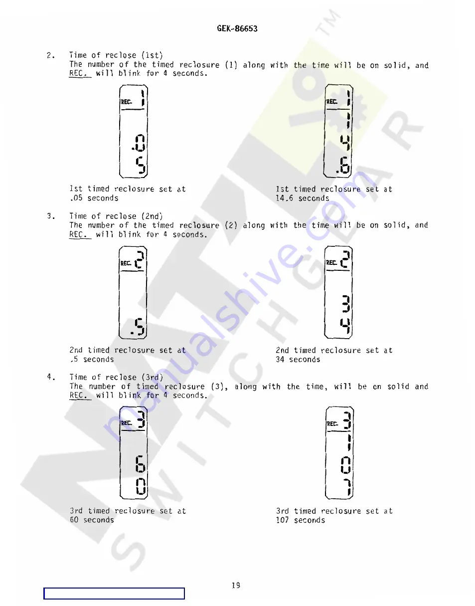 GE SLR12A Instructions Manual Download Page 19