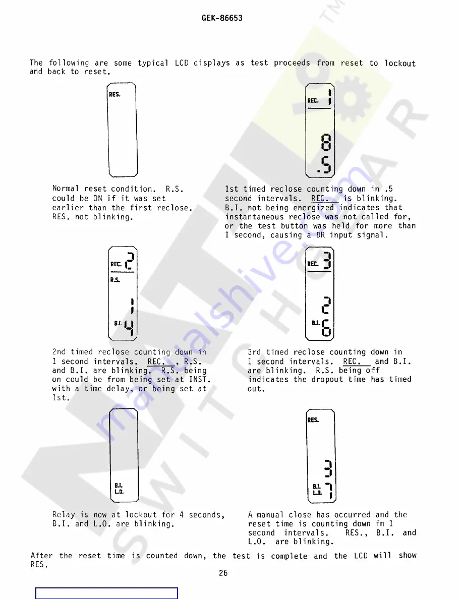 GE SLR12A Instructions Manual Download Page 26