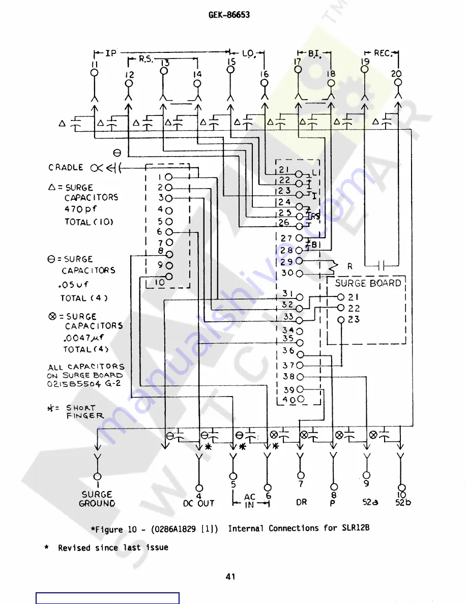 GE SLR12A Instructions Manual Download Page 41