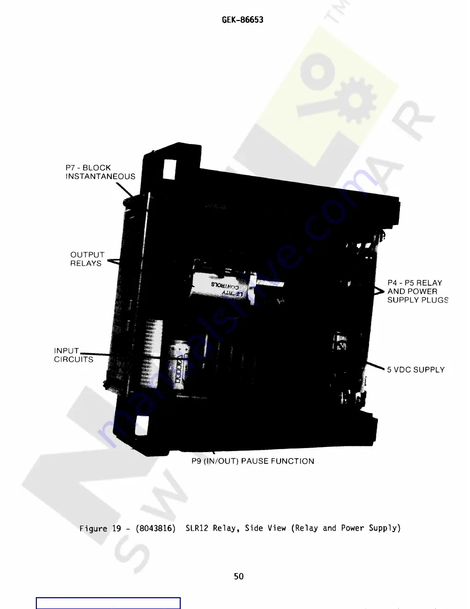 GE SLR12A Instructions Manual Download Page 50