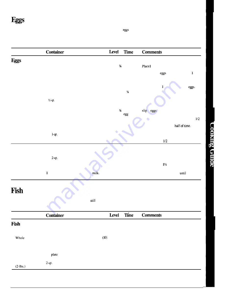 GE Spacemaker 164D2092P020 Use And Care Manual Download Page 23