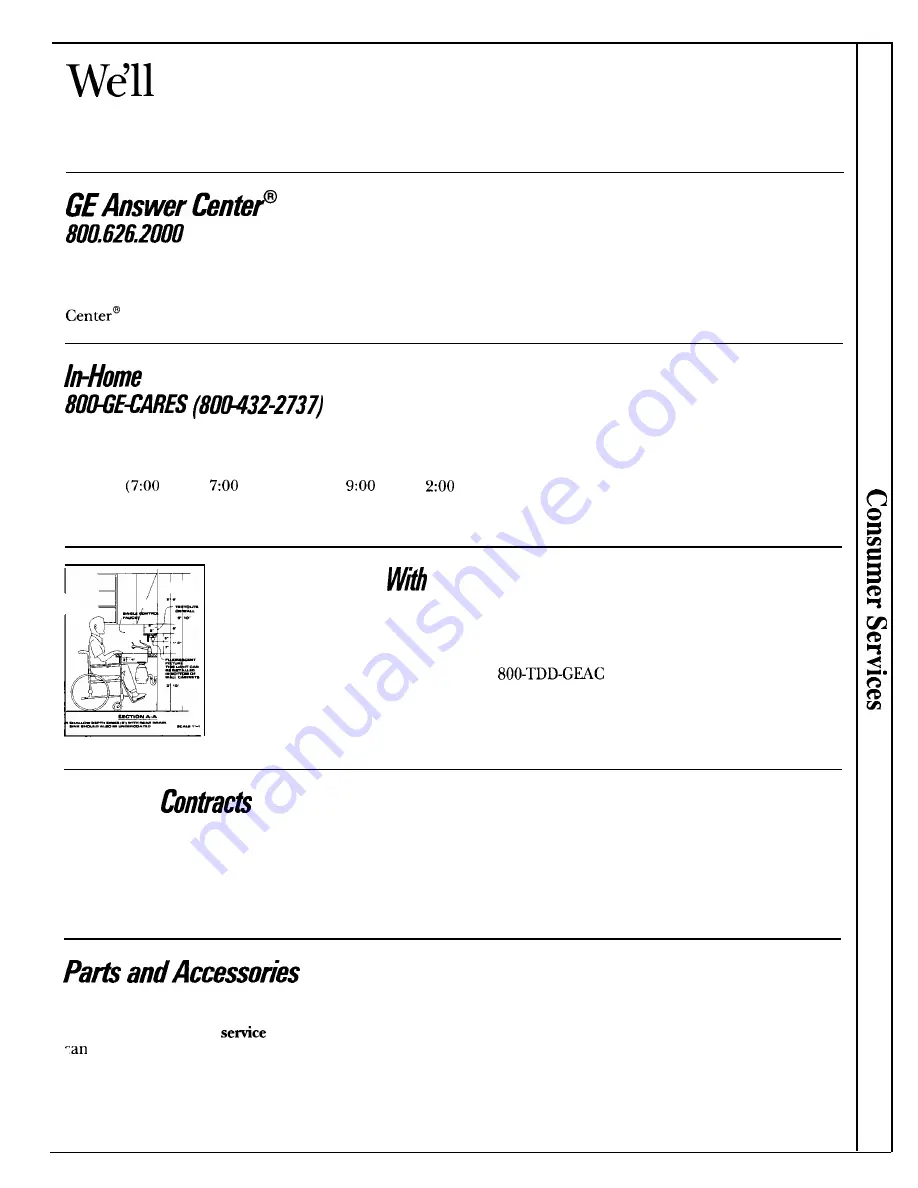 GE Spacemaker 164D2966P143 Скачать руководство пользователя страница 35