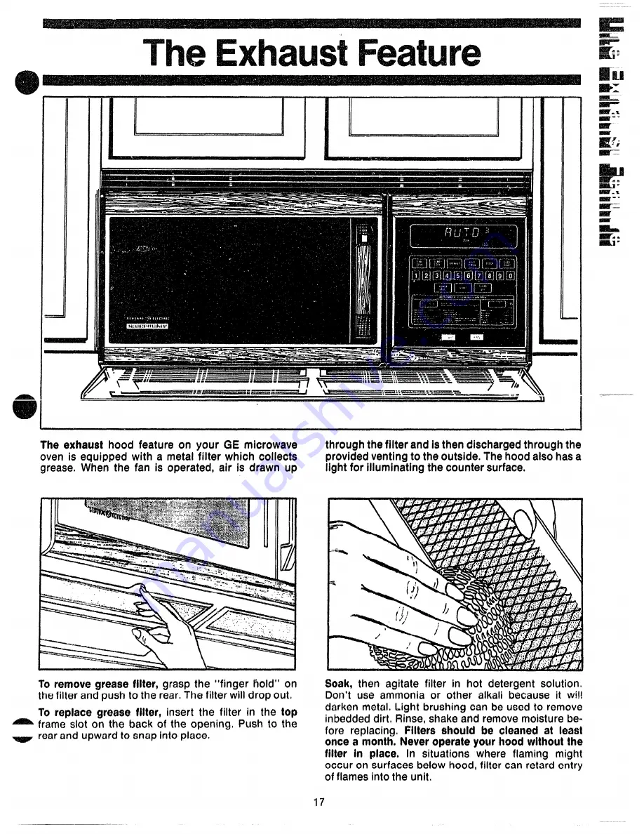 GE Spacemaker 49-4491 Use And Care Book Manual Download Page 17