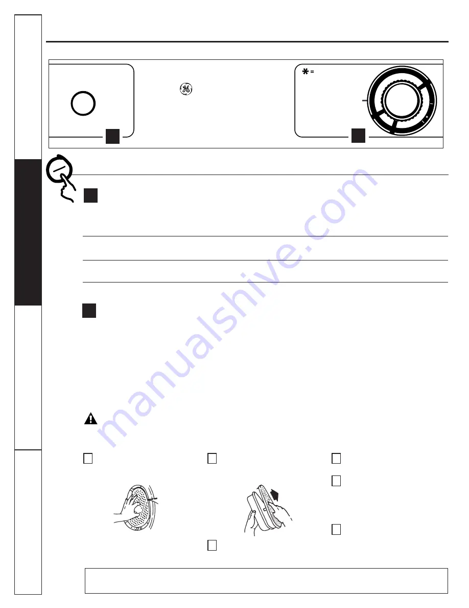 GE Spacemaker DSKP233 Owner'S Manual Download Page 18