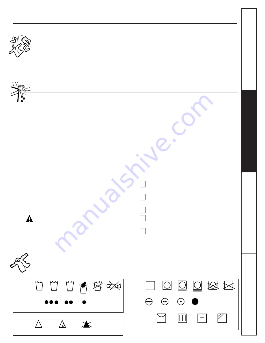 GE Spacemaker DSKP233 Owner'S Manual Download Page 19