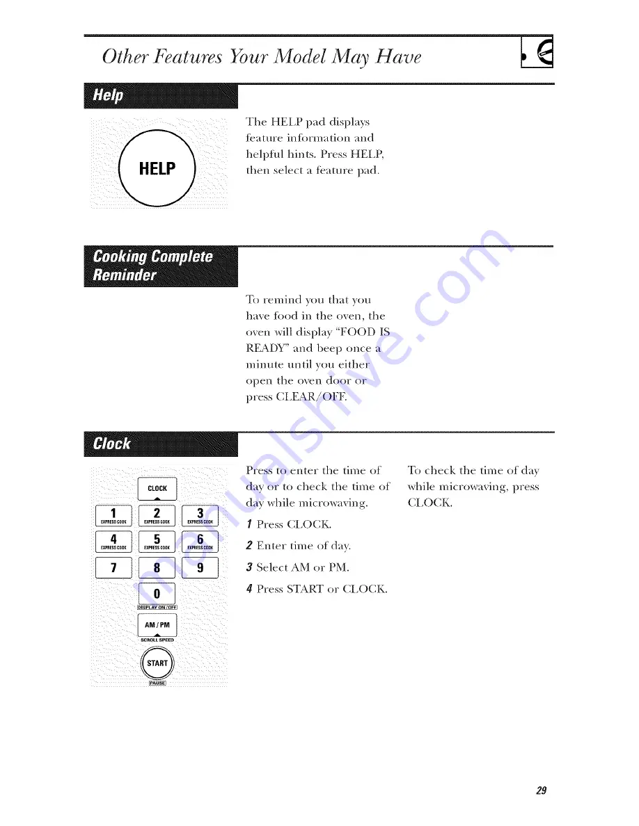 GE Spacemaker EVM1750 Owner'S Manual Download Page 77