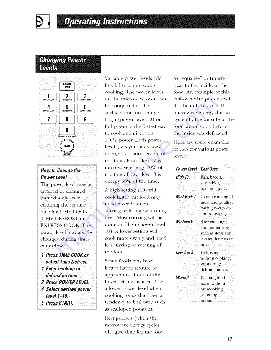 GE Spacemaker EVM1750 Owner'S Manual Download Page 109