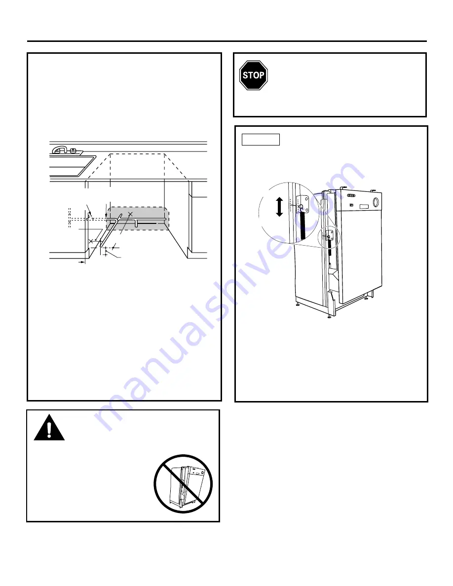 GE Spacemaker GSM1860NSS Installation Instructions Manual Download Page 6