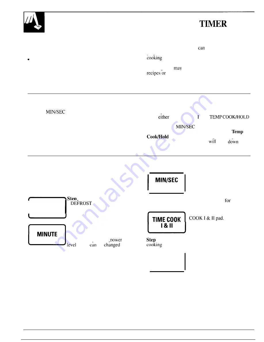 GE Spacemaker JVM139K Use And Care Manual Download Page 10