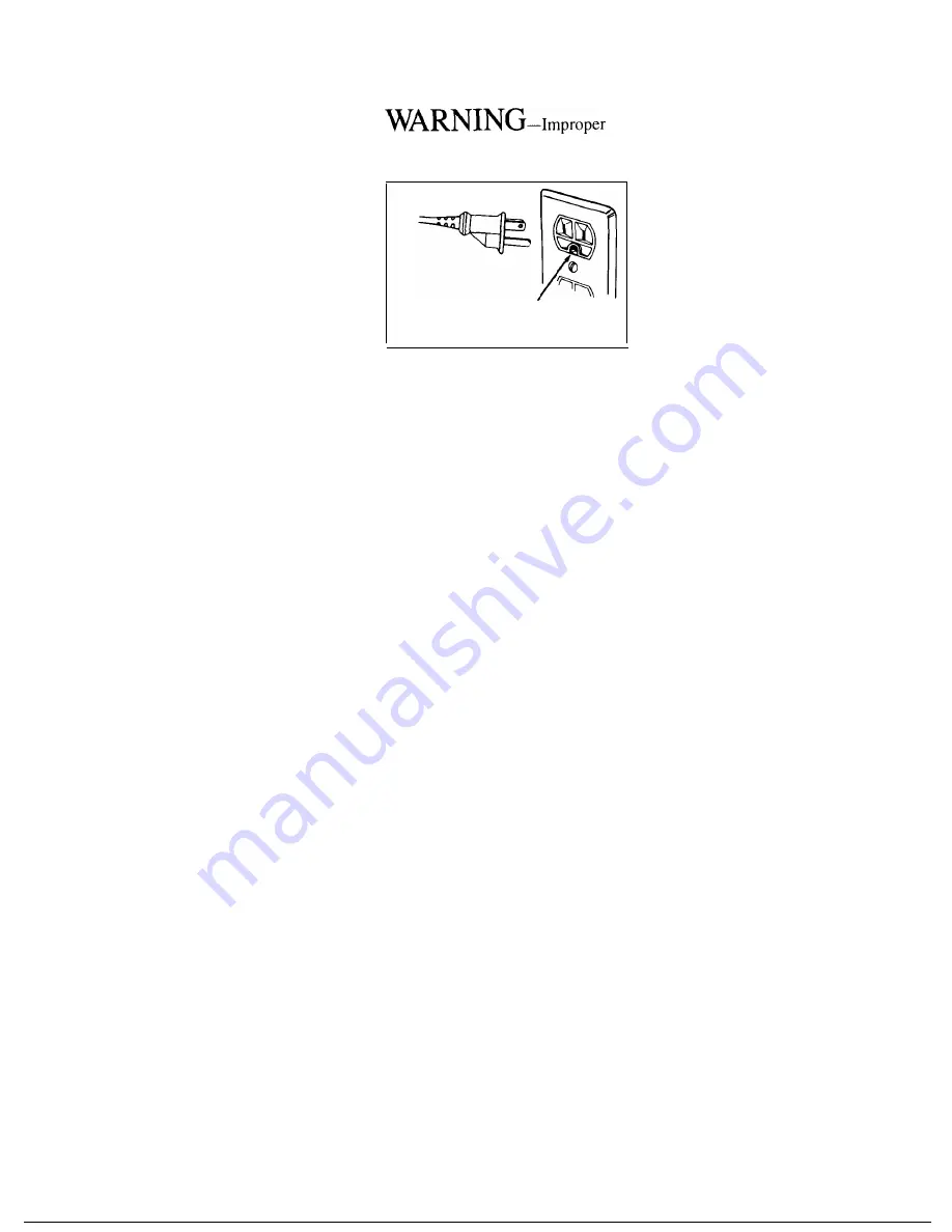 GE Spacemaker JVM140H Use And Care Manual Download Page 22