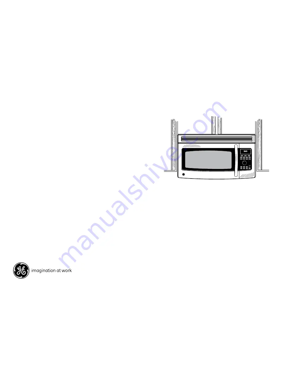 GE Spacemaker JVM1665SNSS Dimensions And Installation Information Download Page 3