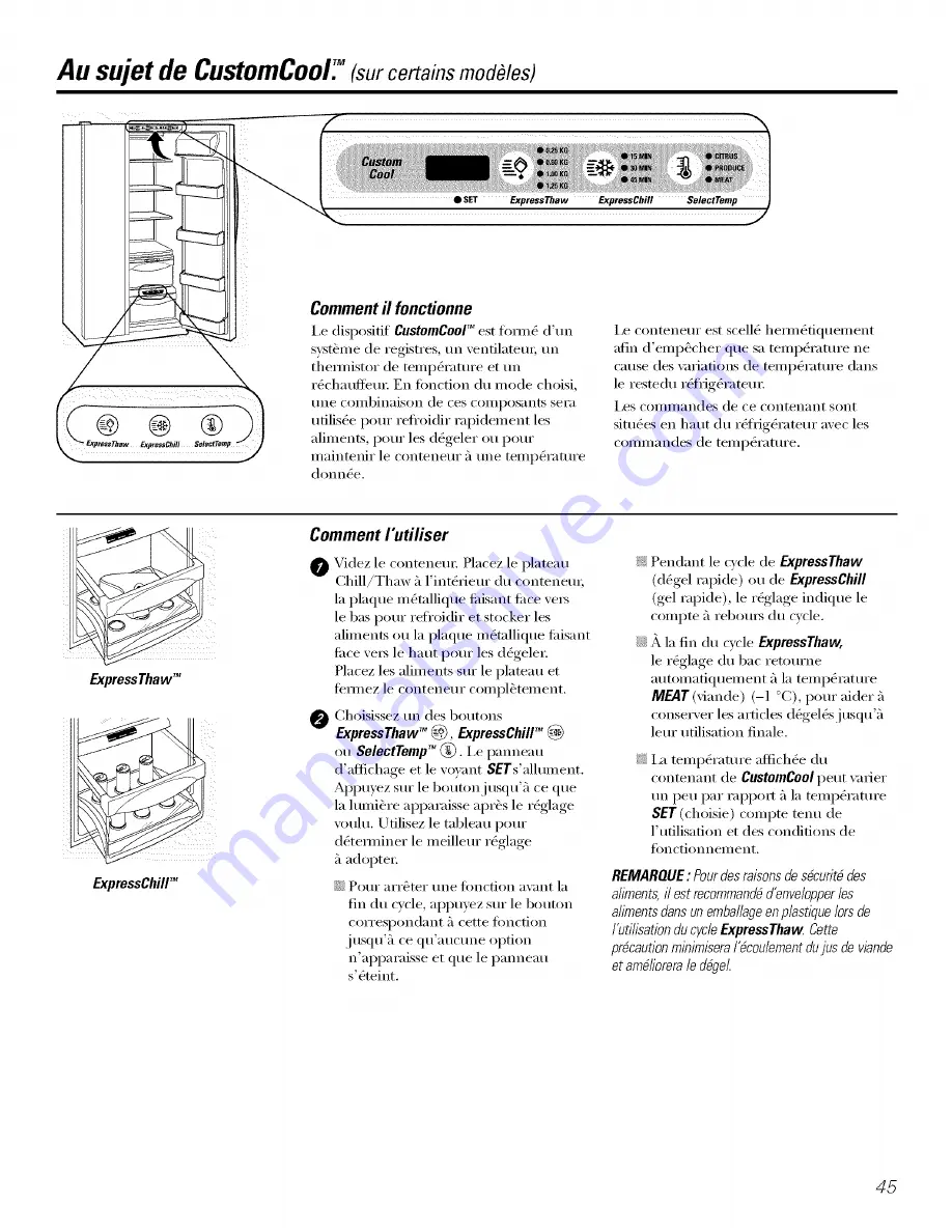 GE SSL27RGRABS and Скачать руководство пользователя страница 45