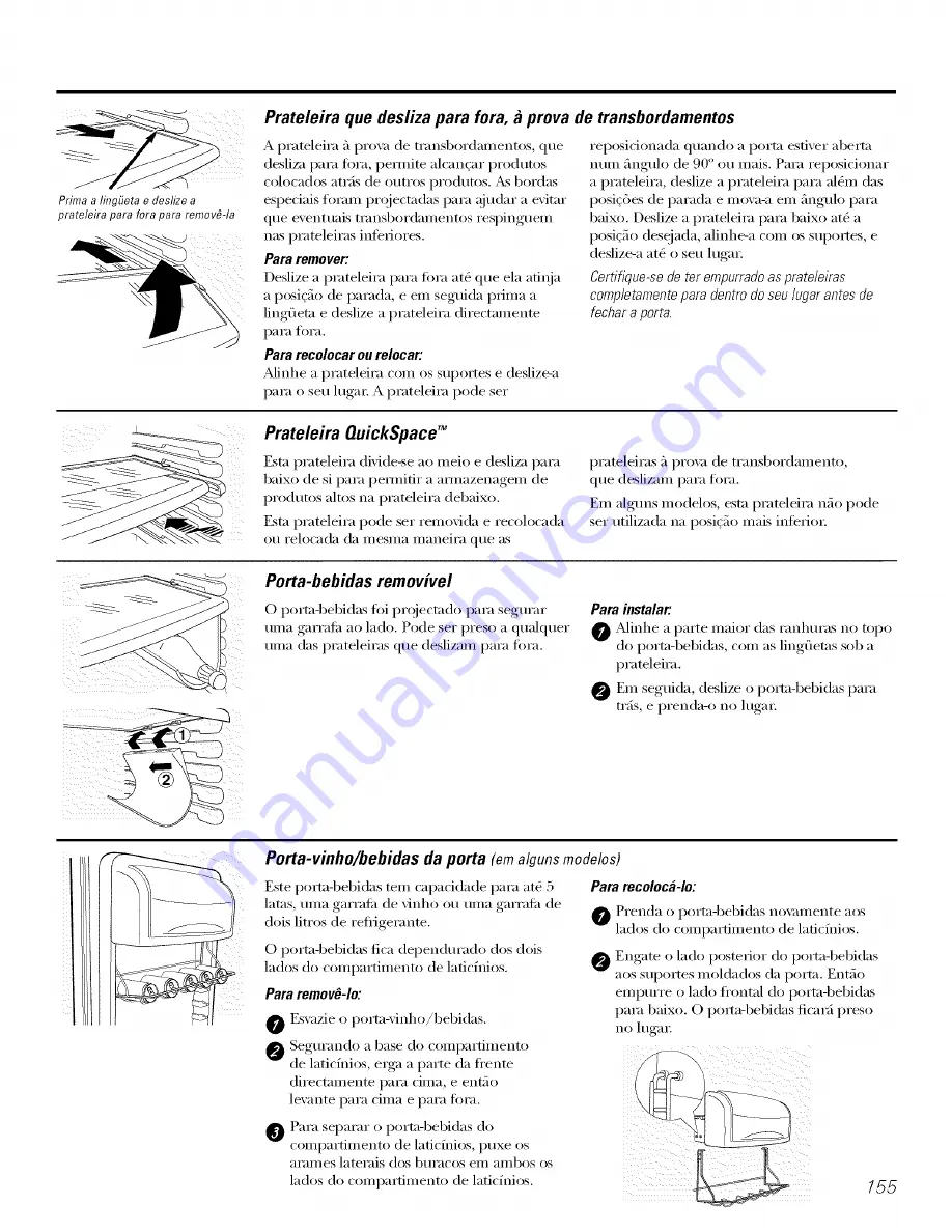 GE SSL27RGRABS and Owner'S Manual And Installation Download Page 155