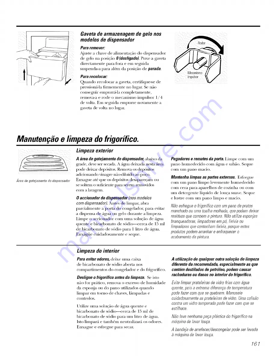 GE SSL27RGRABS and Owner'S Manual And Installation Download Page 161