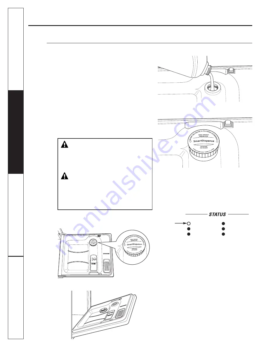 GE Stainless Steel Tub Dishwasher Owner'S Manual Download Page 12