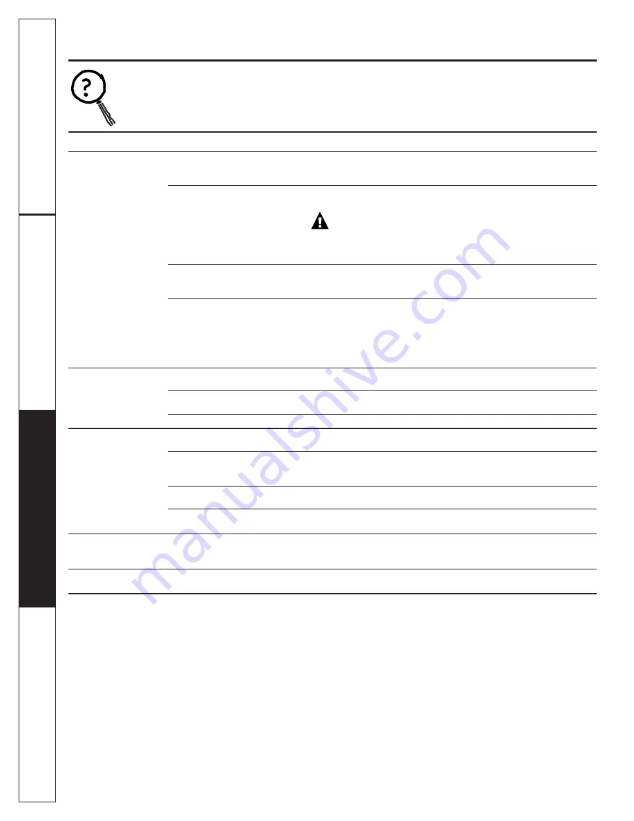 GE Stainless Steel Tub Dishwasher Owner'S Manual Download Page 43