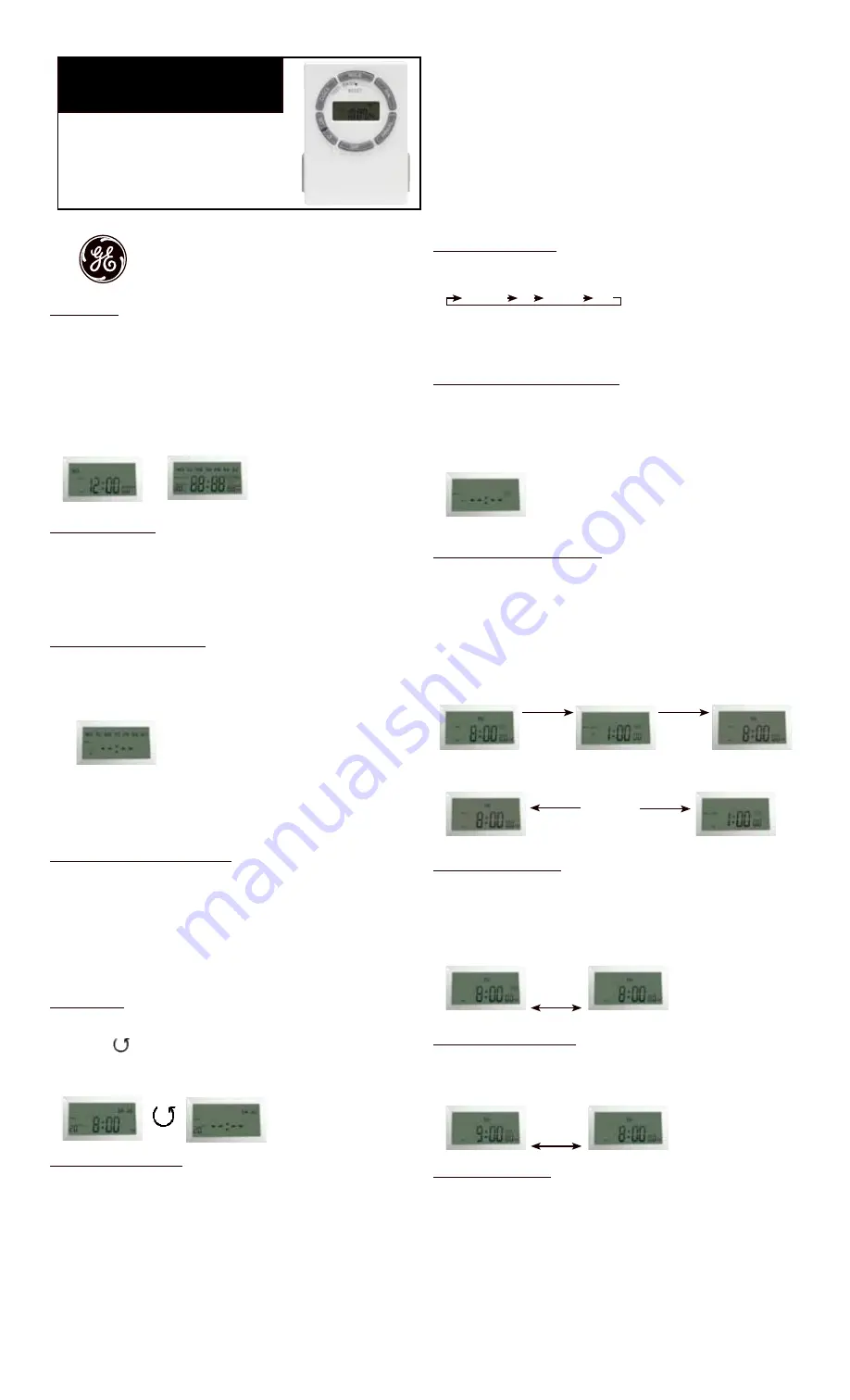 GE SunSmart 15042 Manual Download Page 2