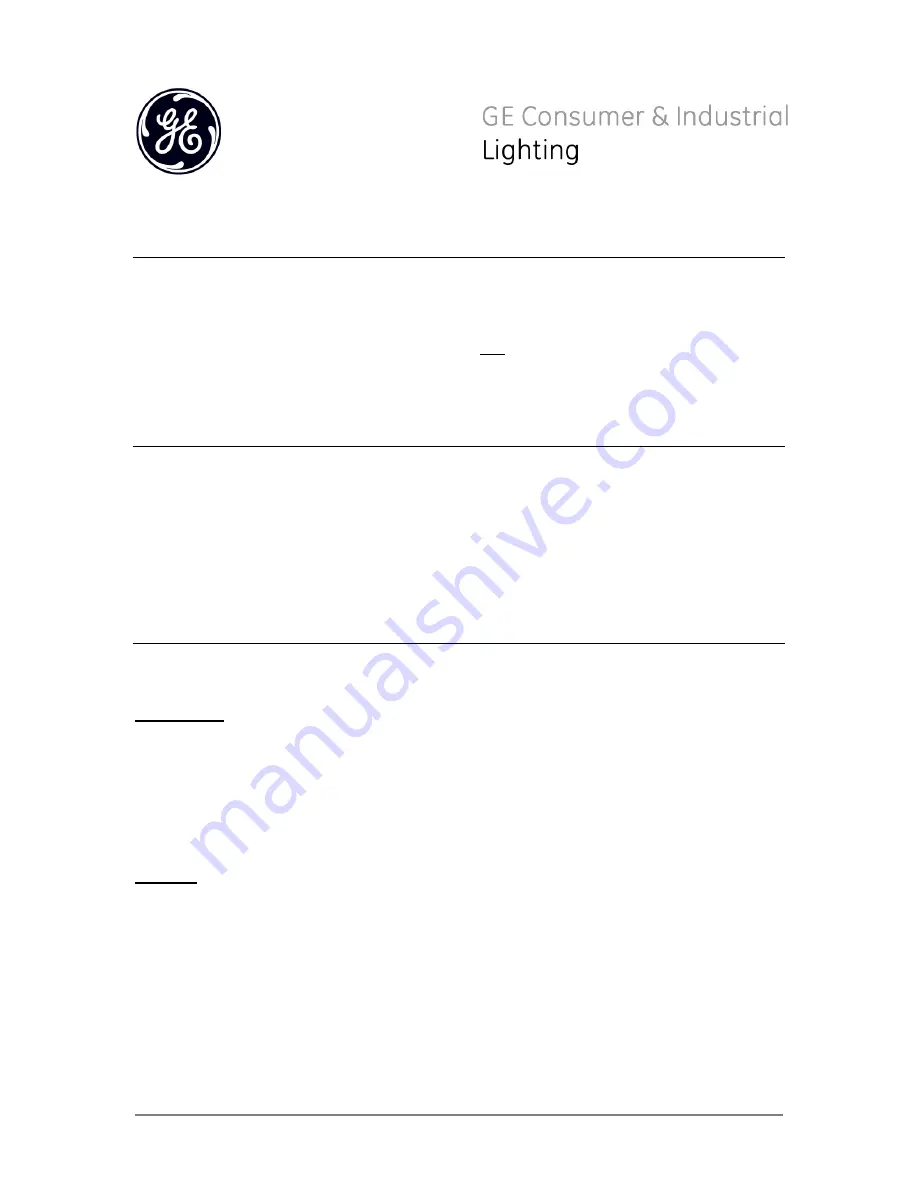 GE T12 Material Safety Data Sheet Download Page 1