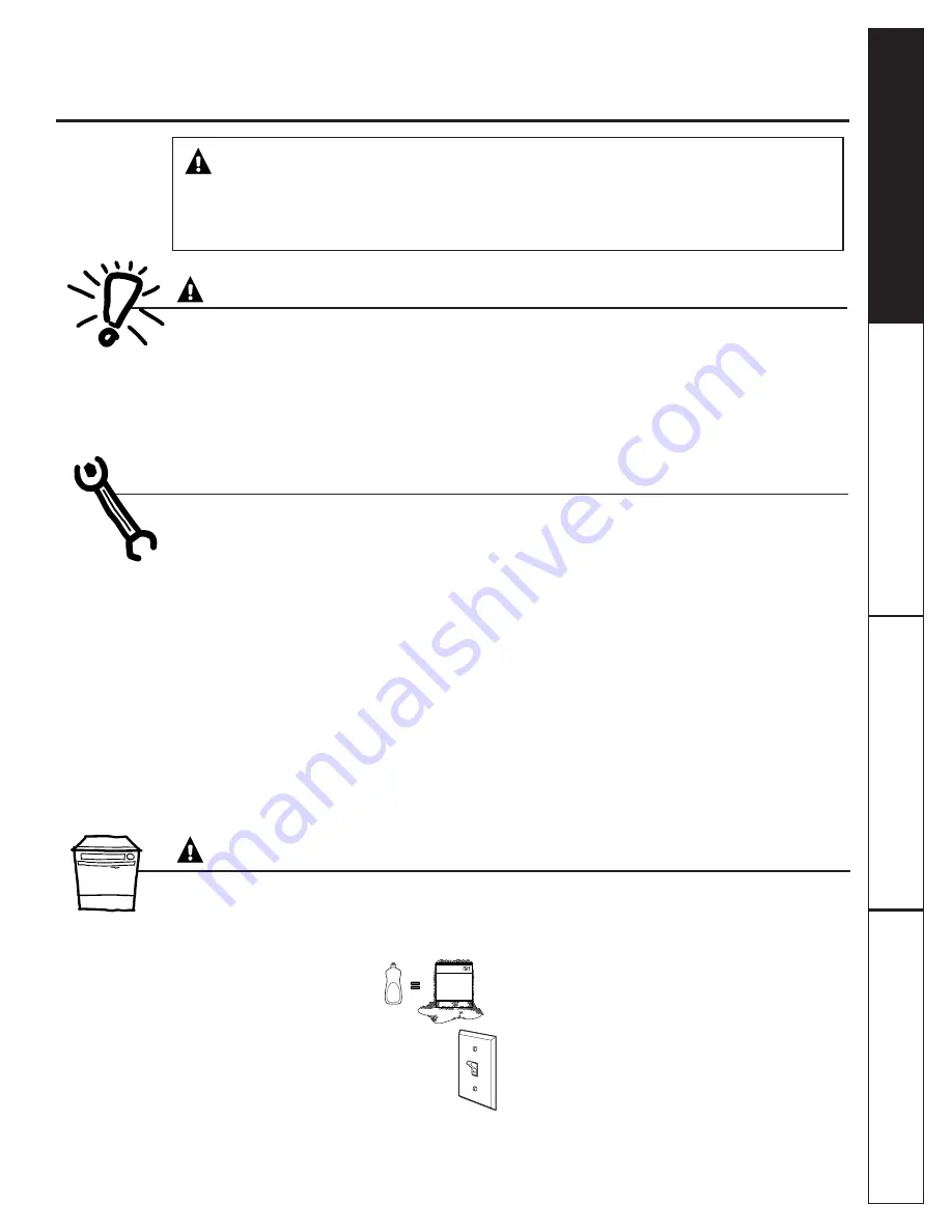 GE Tall Tub Dishwashers Скачать руководство пользователя страница 3