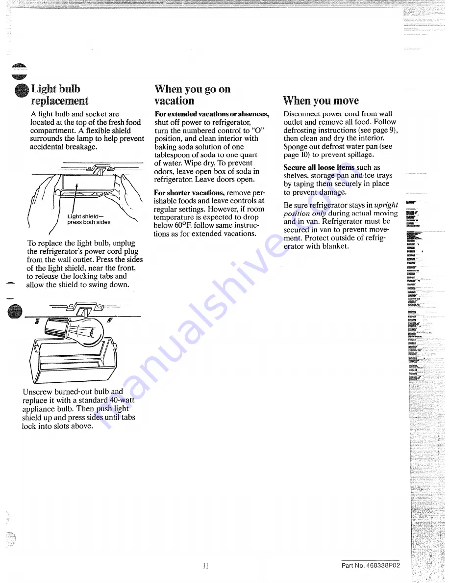 GE TB13 Use And Care Manual Download Page 11