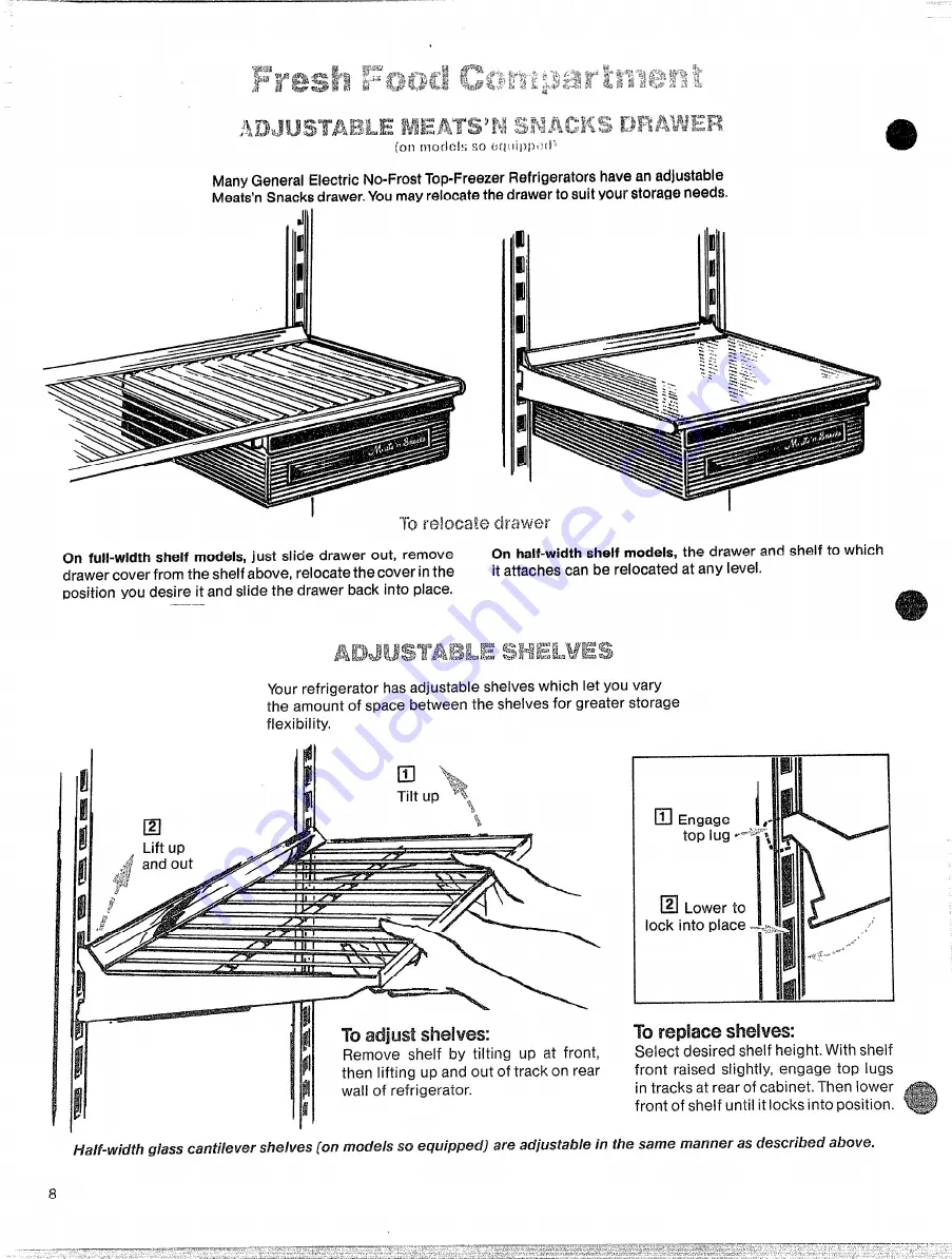 GE TBF21BA Use And Care Book Manual Download Page 10