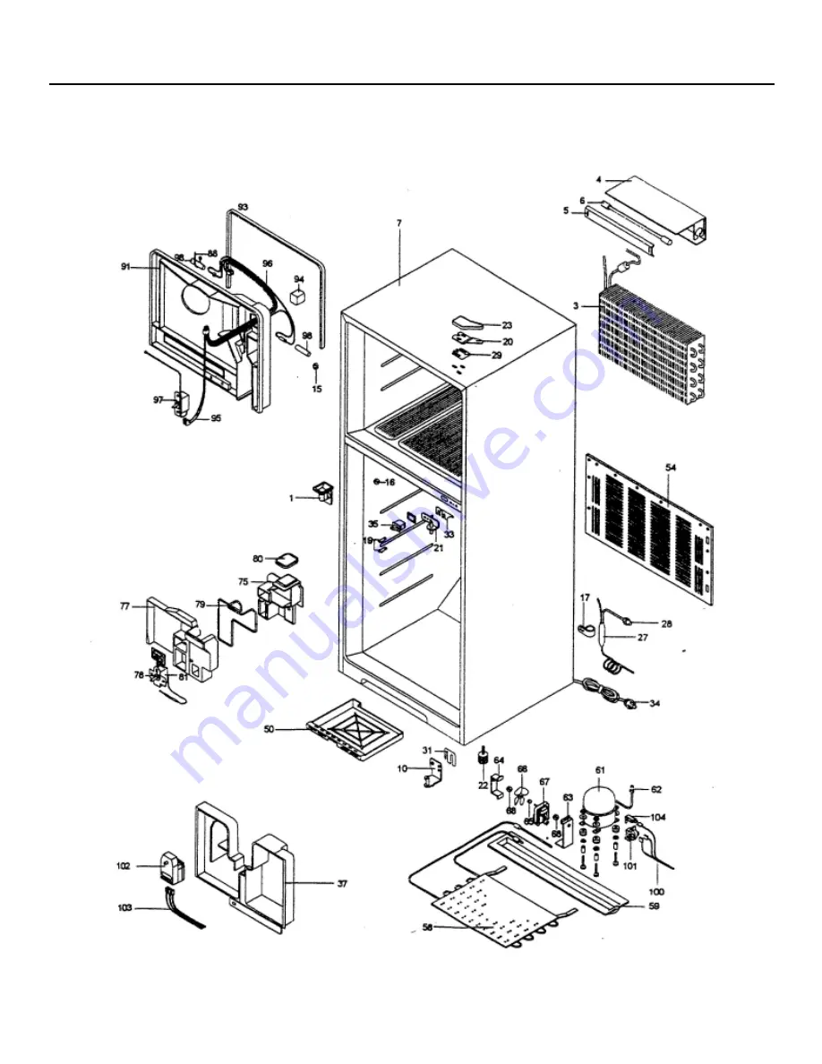 GE TBG440ANDR Technician Service Manual Download Page 112