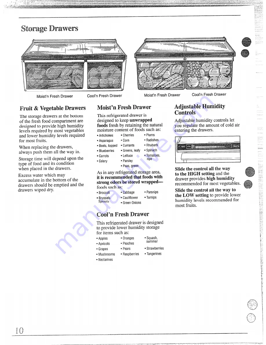 GE TBH22RP Use And Care Manual Download Page 10