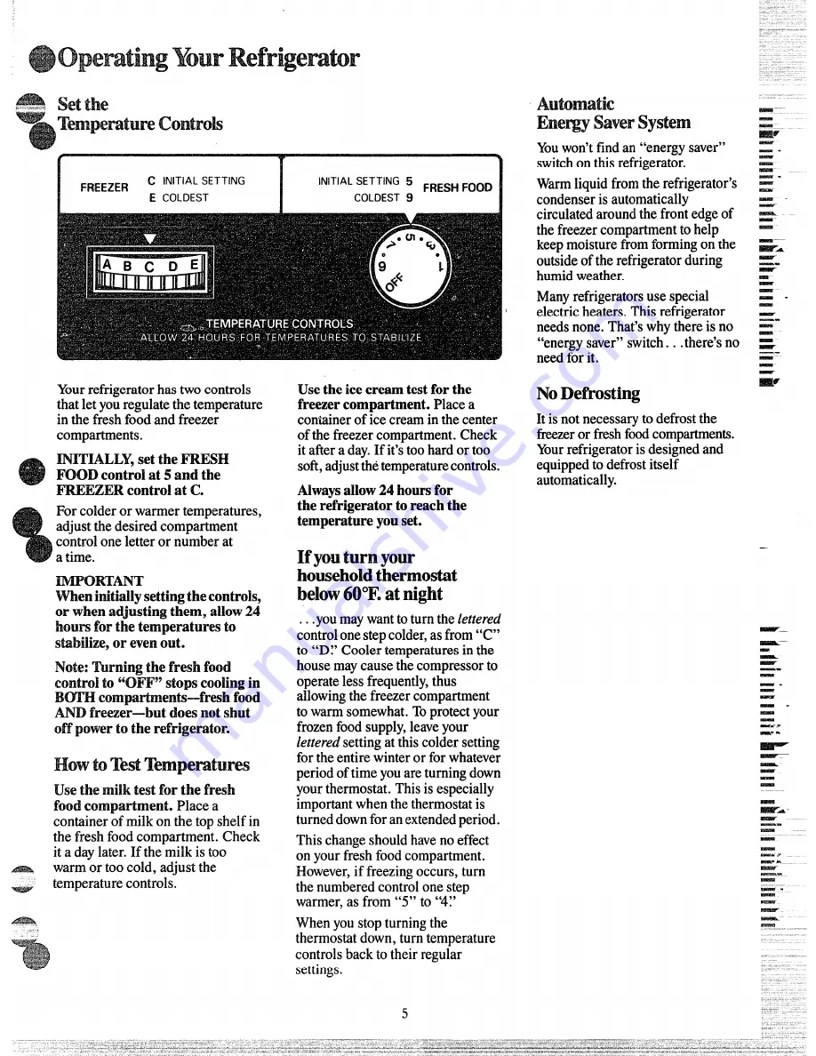 GE TDX24E Use And Care Manual Download Page 5