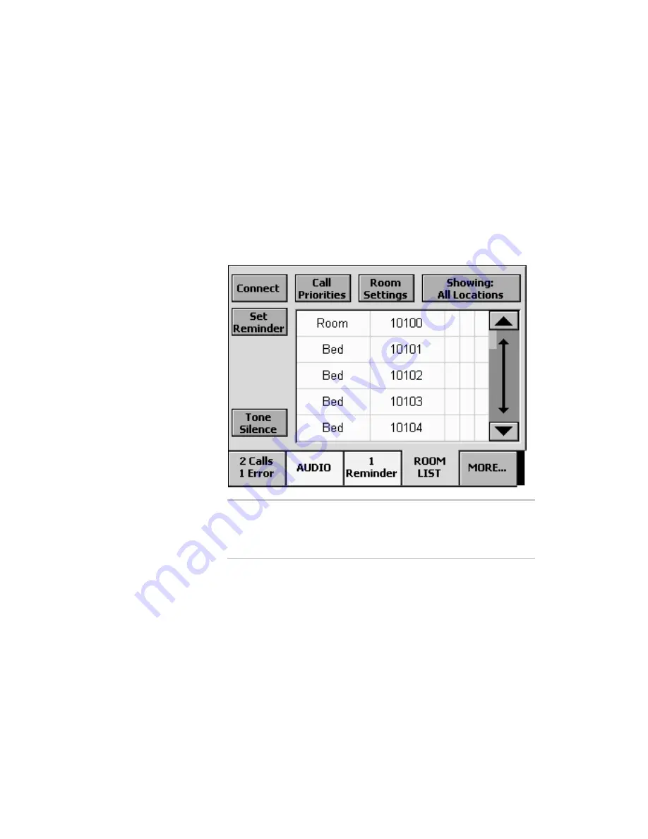 GE Telligence Patient-Staff Communications System Operation Manual Download Page 40