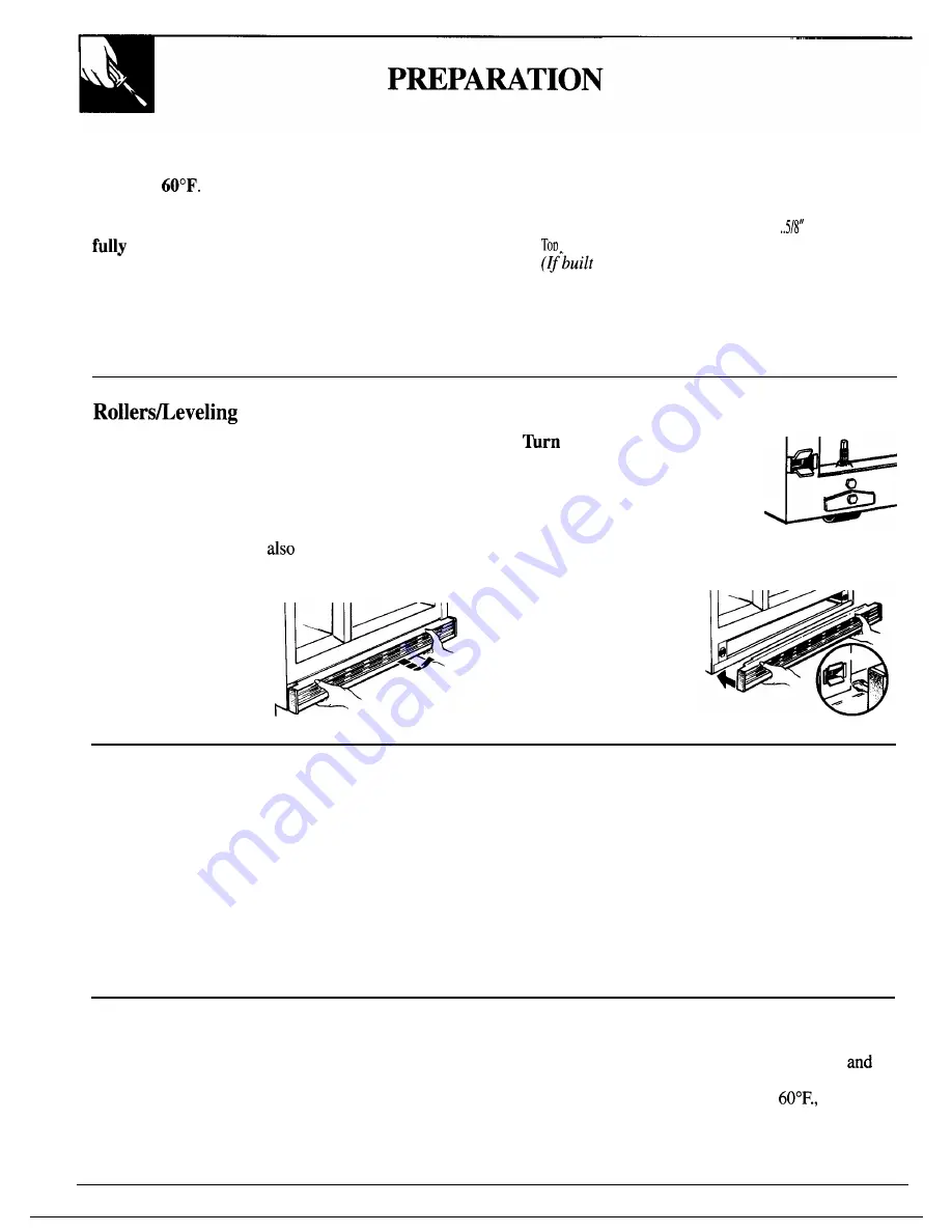 GE TFXA27f Use And Care Manual Download Page 18