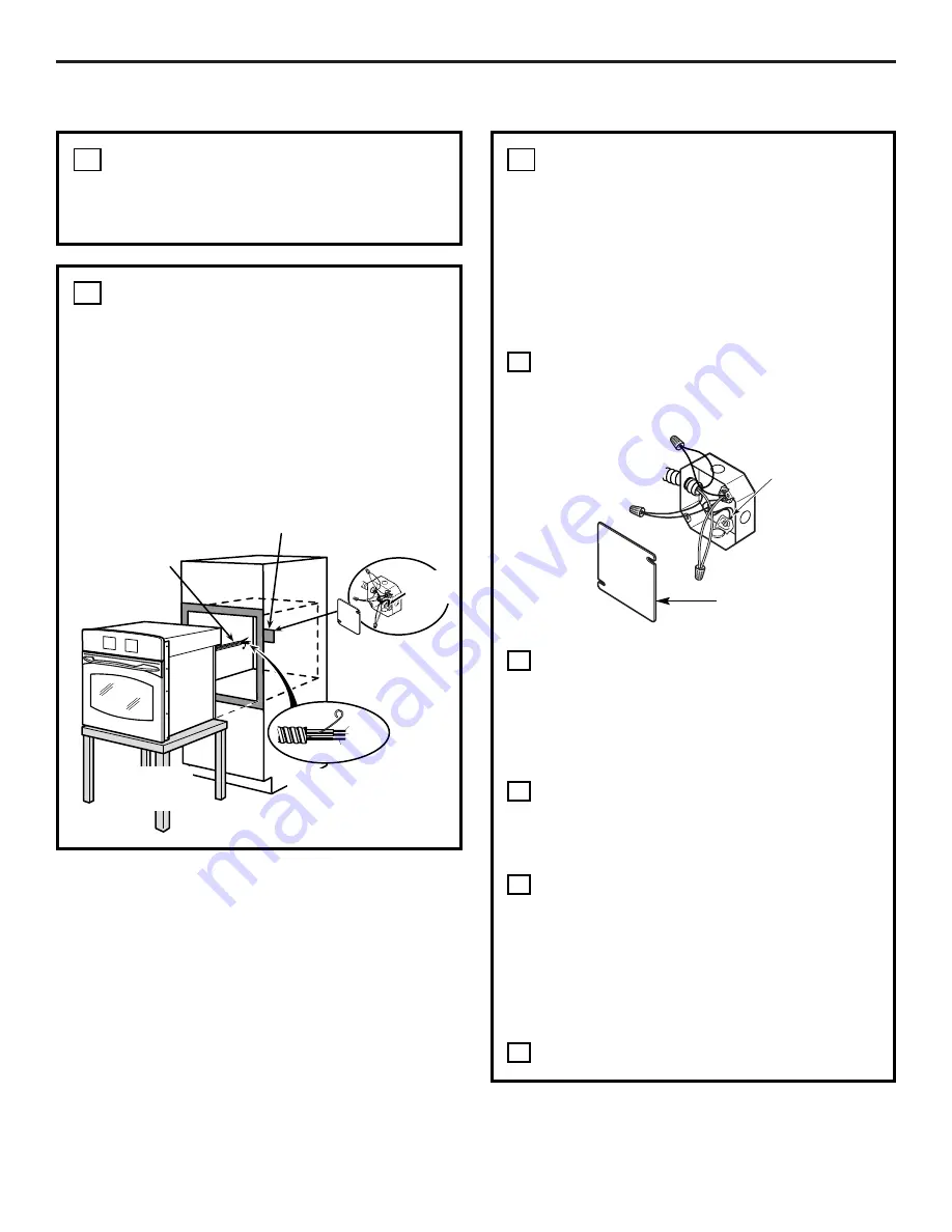 GE Trivection JT930 Installation Instructions Manual Download Page 10