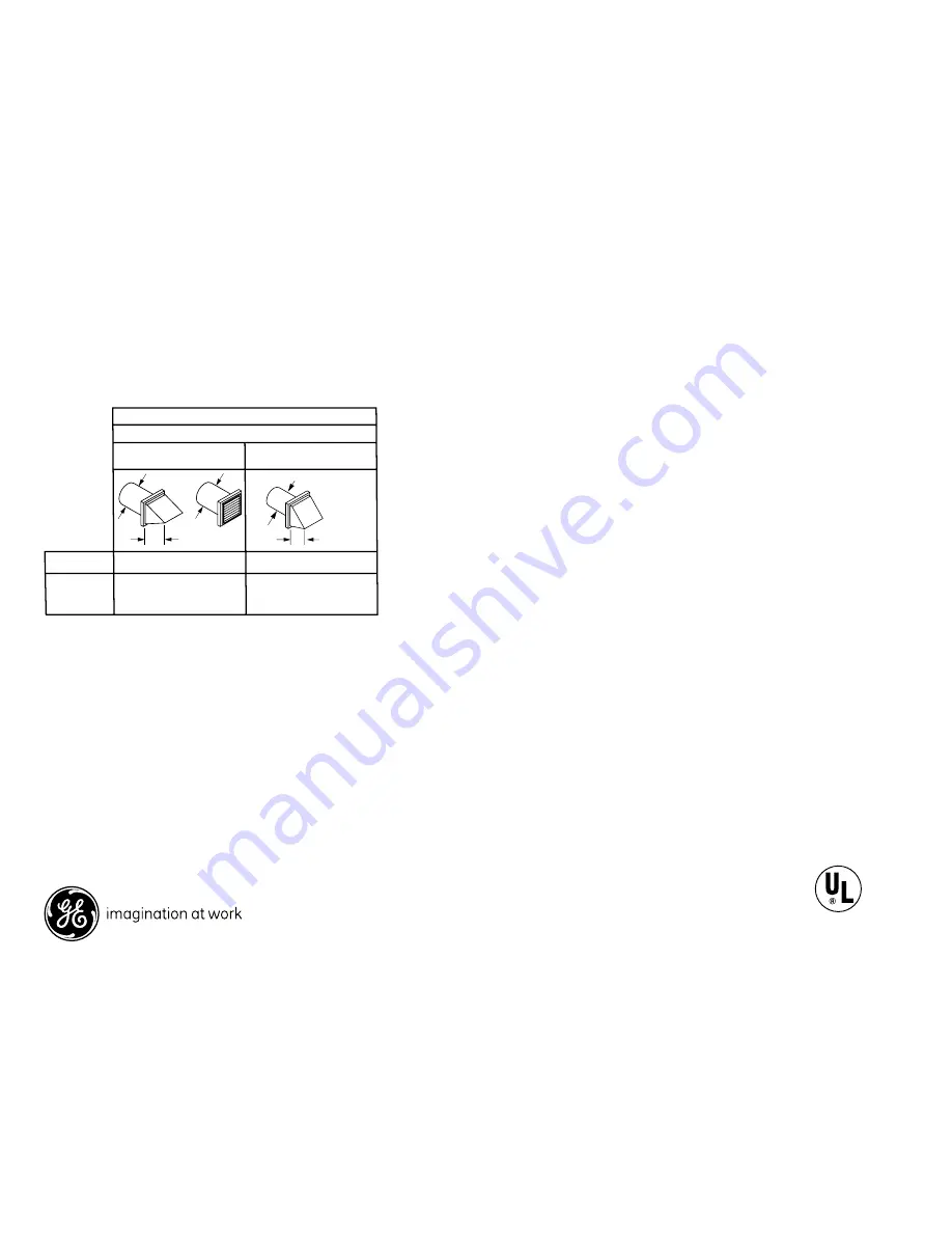 GE Unitized Spacemaker GTUP240EM Installation Information Download Page 2