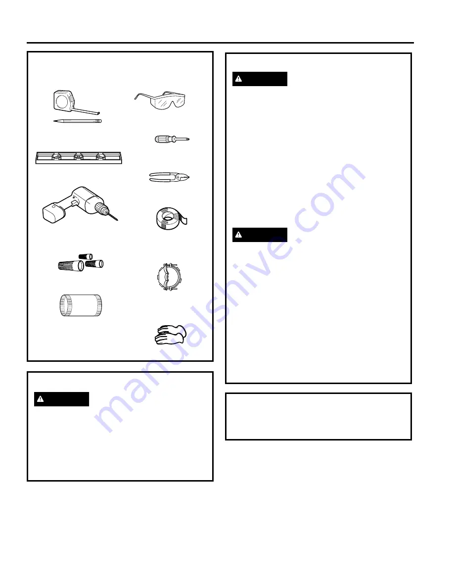 GE UVW9301 Owner'S Manual & Installation Manual Download Page 11