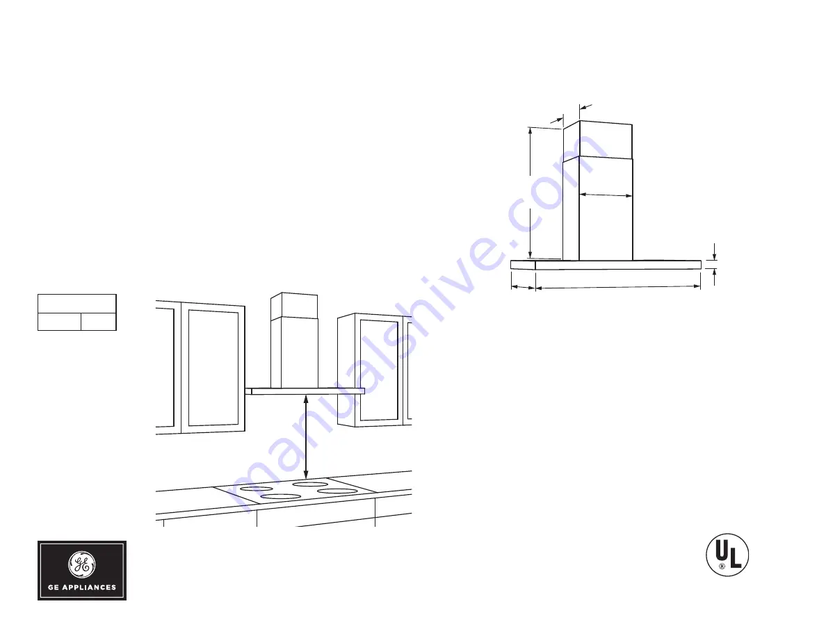 GE UVW9361SLSS Скачать руководство пользователя страница 1