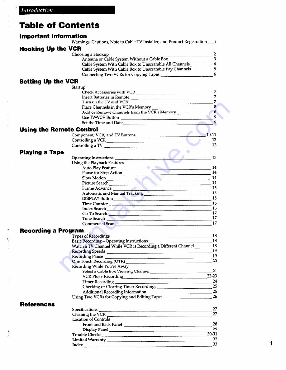 GE VG4038/ VG4039 User Manual Download Page 3